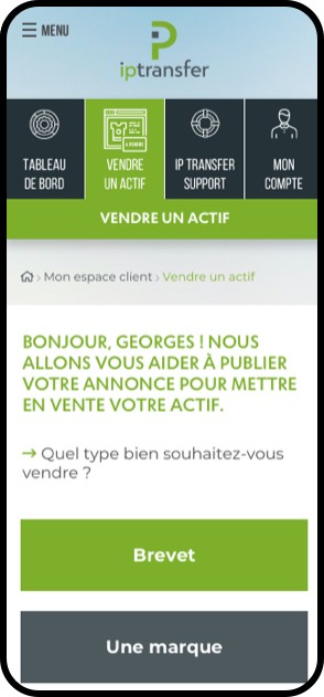 mobile webdesign exemple